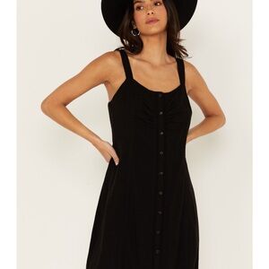 Idyllwind black mini dress